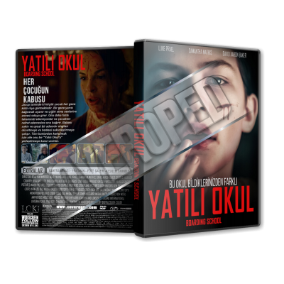 Yatılı Okul - Boarding School 2018 Türkçe Dvd Cover Tasarımı